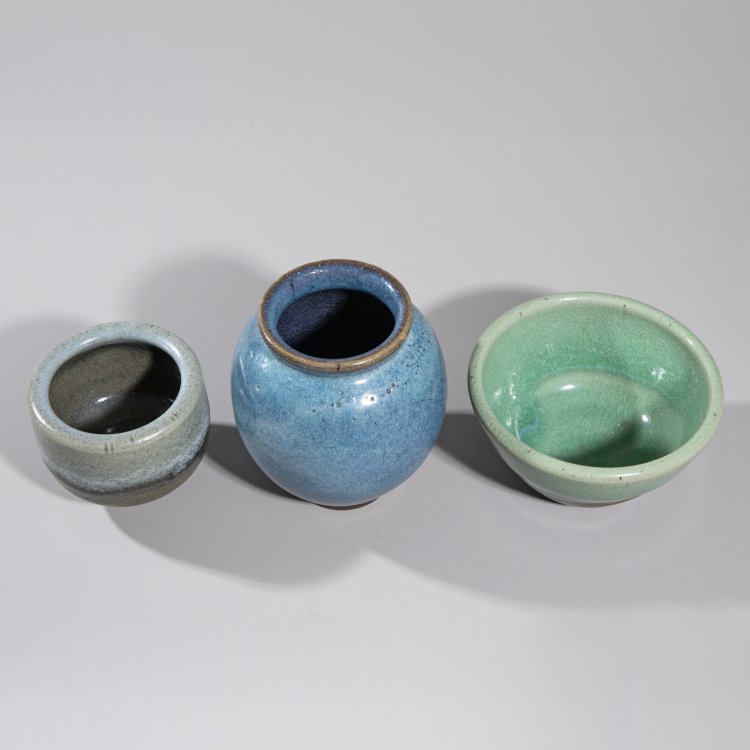 Bild 3 zu Objekt, 2 tall bowls + 1 vase, Heidi Kippenberg, K-13O 82