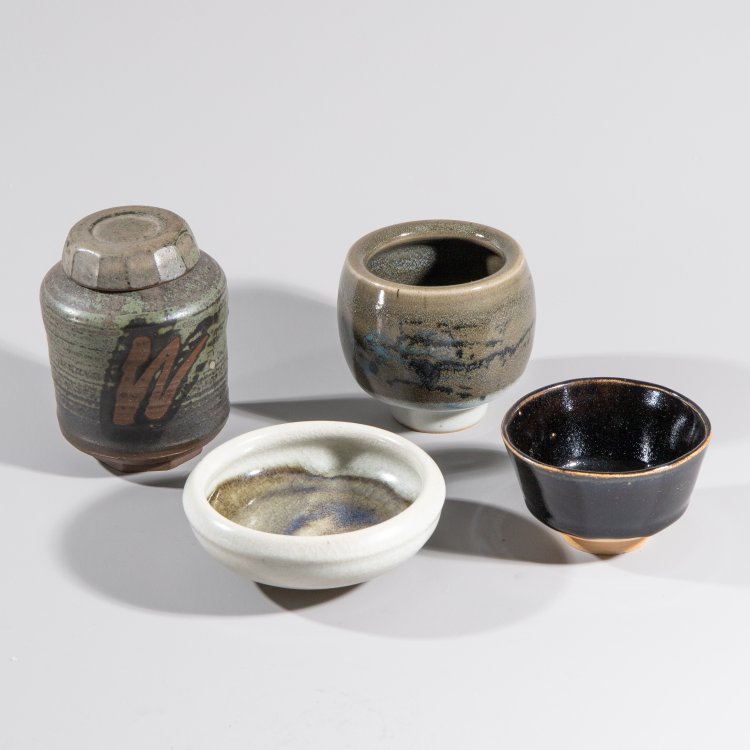 Hauptbild zu Objekt, 3 bowls and 1 lidded box, Heidi Kippenberg, K-13O 84