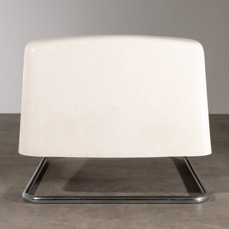 Bild 3 zu Objekt, Fiberglas Freischwinger Lounge Sessel der 1960/70er Jahre, K-14 561