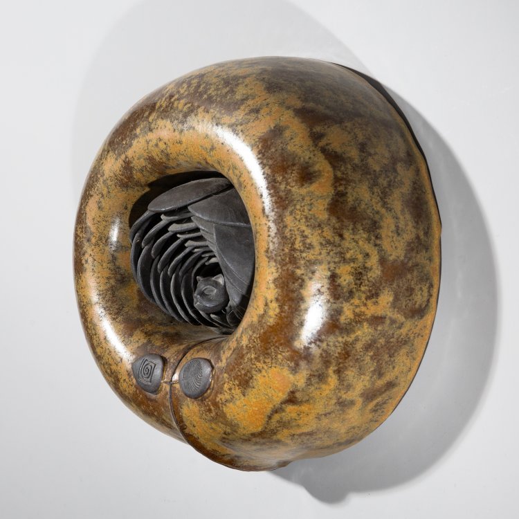 Hauptbild zu Objekt, Object with spoons and cat head, Rolf Overberg, K-13O 97