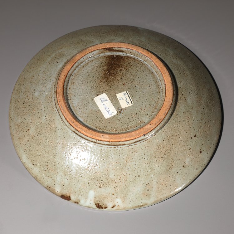 Bild 3 zu Objekt, Teller grau, blau und schwarz, Tatsuz&ocirc; Shimaoka, K-13O 123