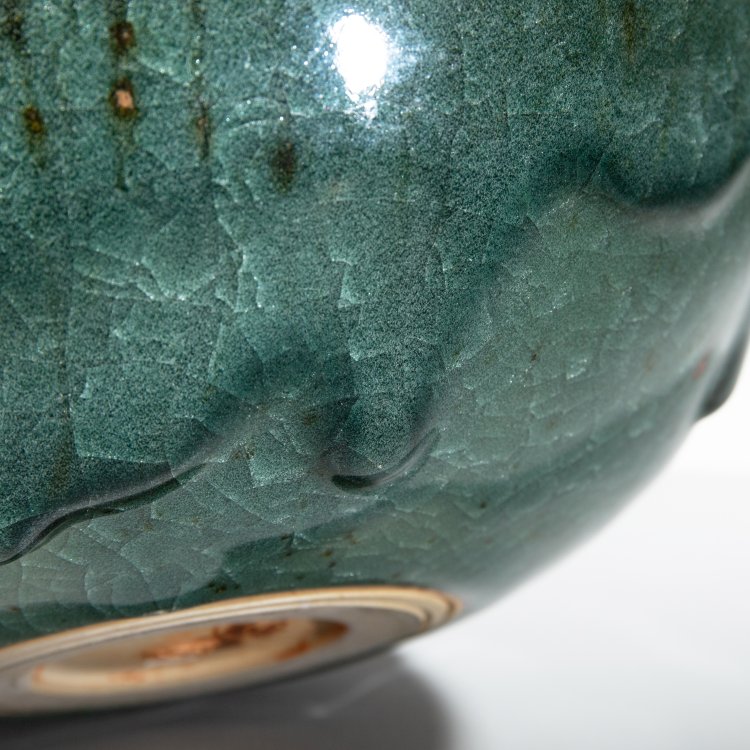 Bild 4 zu Objekt, Large bowl green brown, Horst Kerstan, K-13O 76