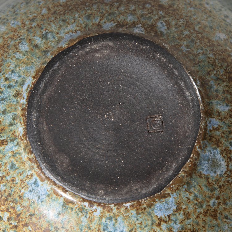 Bild 4 zu Objekt, Vase and bowl brown green, Rolf Overberg, K-13O 99