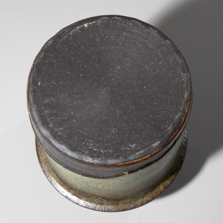 Bild 8 zu Objekt, Vase and bowl brown green, Rolf Overberg, K-13O 99