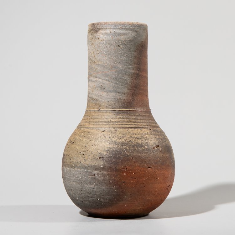 Bild 1 zu Objekt, Vase braun orange, Horst Kerstan, K-13O 77