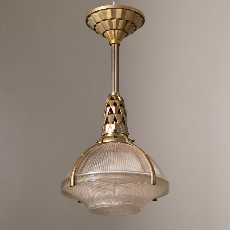 Bild 3 zu Objekt, 2 ceiling lights Holophane, Jacques-Emile Ruhlmann, K-14 29
