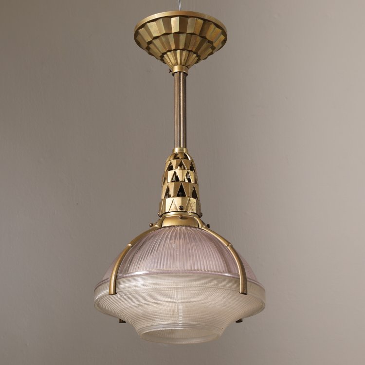 Bild 8 zu Objekt, 2 ceiling lights Holophane, Jacques-Emile Ruhlmann, K-14 29