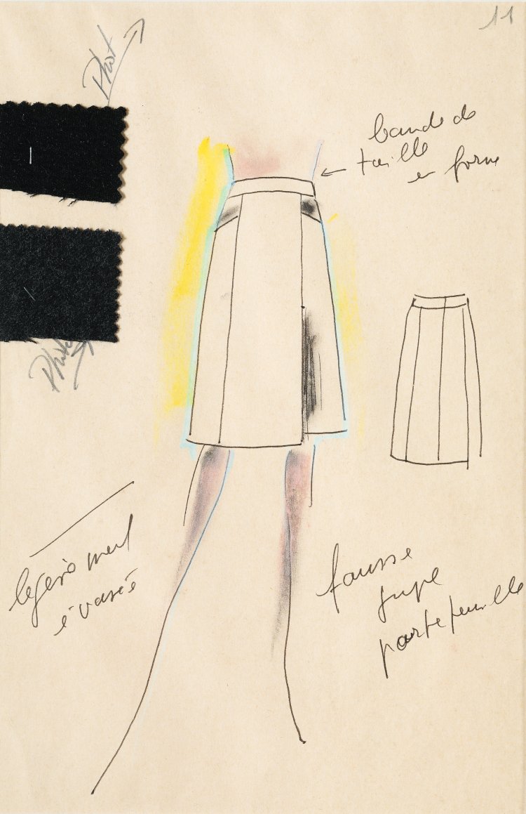 Bild 2 zu Objekt, 2 Figurinen + Foto, Karl Lagerfeld, K-14 321