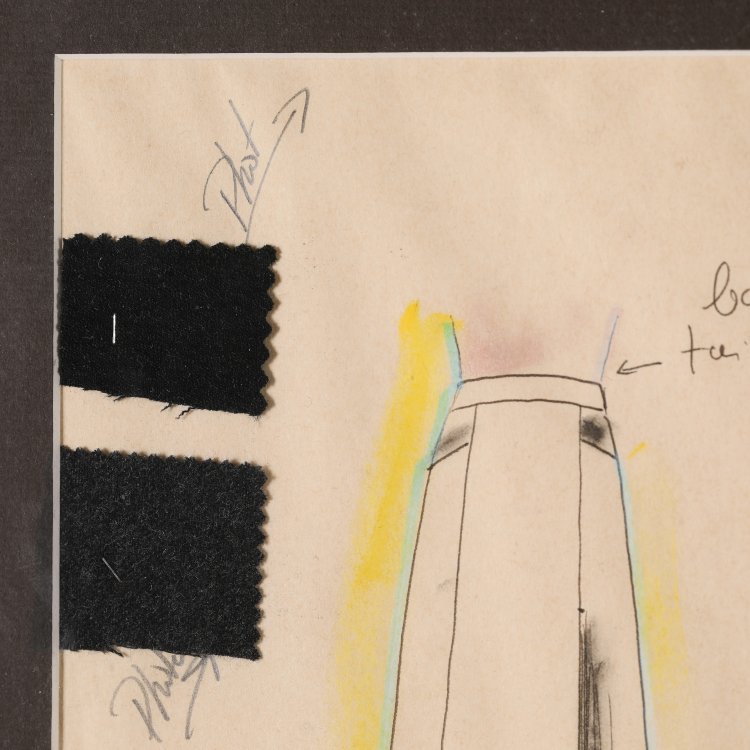 Bild 5 zu Objekt, 2 Figurinen + Foto, Karl Lagerfeld, K-14 321