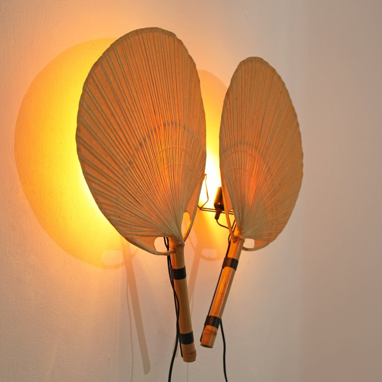 Bild 1 zu Objekt, 2 wall lights model Uchiwa, Ingo Maurer, Design M, K-14 411