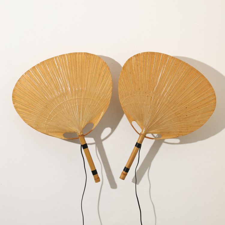 Bild 3 zu Objekt, 2 wall lights model Uchiwa, Ingo Maurer, Design M, K-14 411