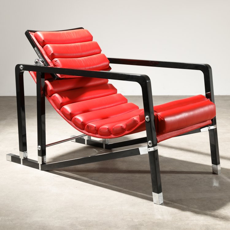 Hauptbild zu Objekt, Lounge chair model Transat, Eileen Gray, Ecart International, K-14 460