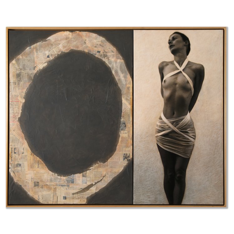 Hauptbild zu Objekt, Graues Diptychon, 2008, Willi Kissmer*, K-14 337