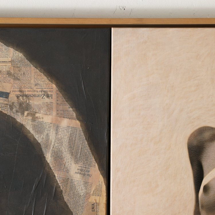 Bild 1 zu Objekt, Graues Diptychon, 2008, Willi Kissmer*, K-14 337