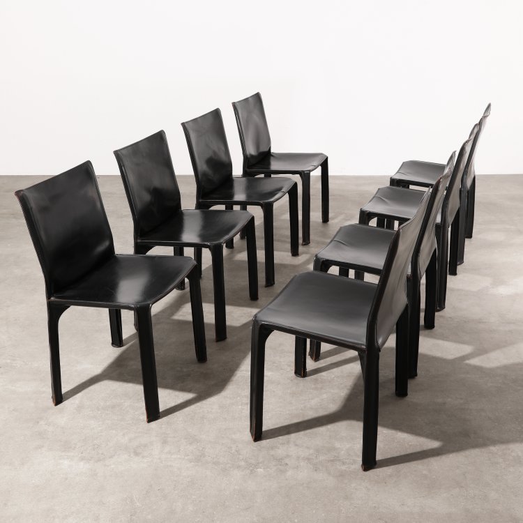Hauptbild zu Objekt, 8 chairs model CAB 412, Mario Bellini, Cassina, K-14 587