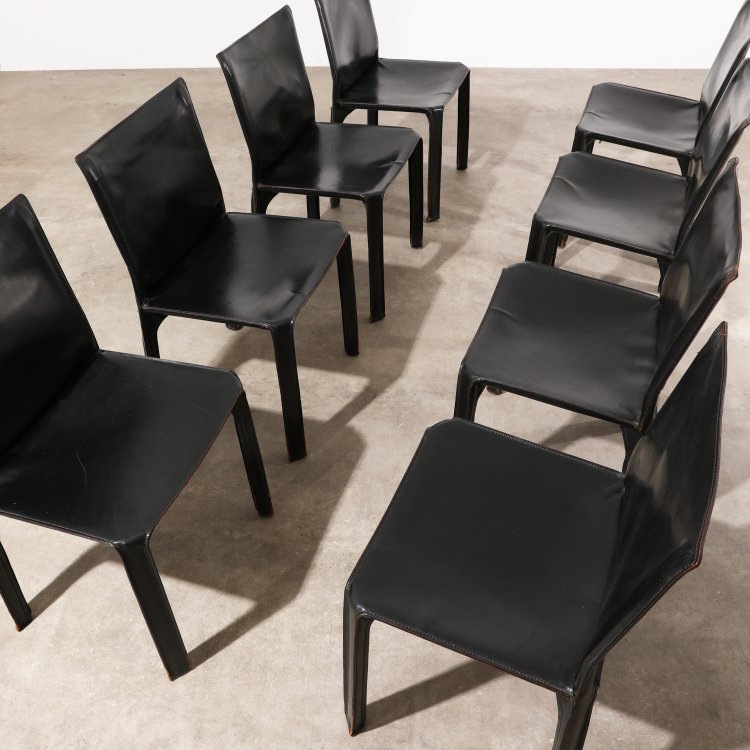 Bild 1 zu Objekt, 8 chairs model CAB 412, Mario Bellini, Cassina, K-14 587