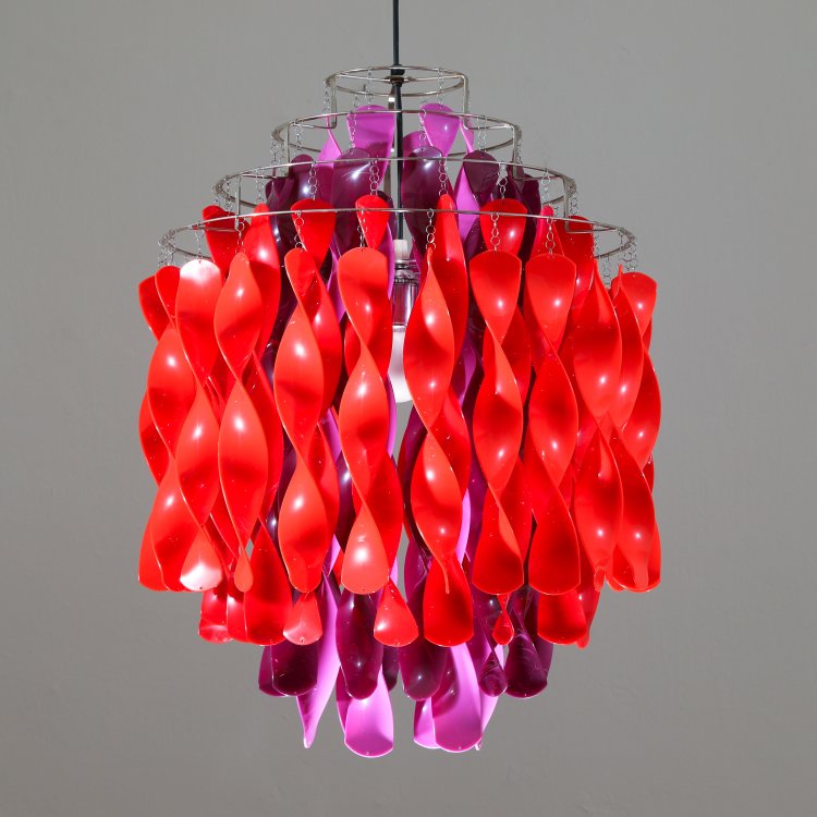 Hauptbild zu Objekt, Spiral pendant lamp model SPO 1, Verner Panton, J. L&uuml;ber, K-14 533