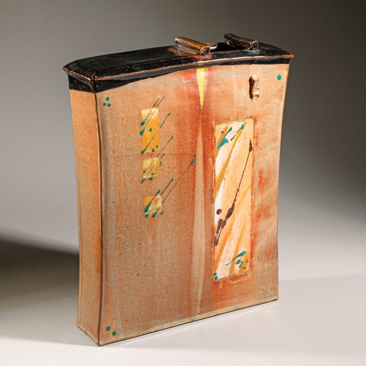 Hauptbild zu Objekt, Large rectangular vase, Vincent Potier, K-13O 105