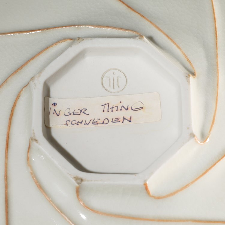 Bild 4 zu Objekt, White octagonal bowl, Inger Thing, K-13O 128