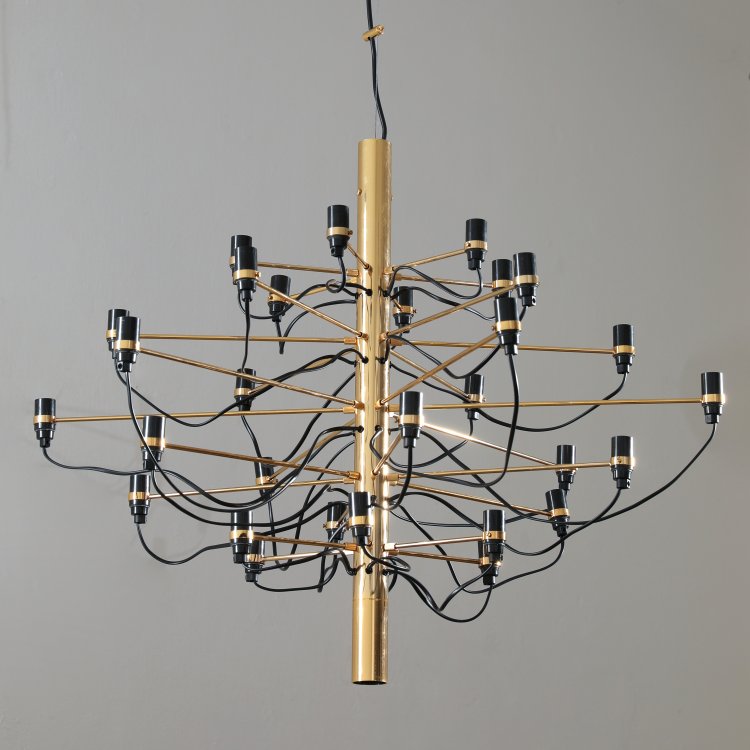 Bild 1 zu Objekt, Pendelleuchte / Kronleuchter Modell 2097/30, Gino Sarfatti, Arteluce/Flos, K-14 583