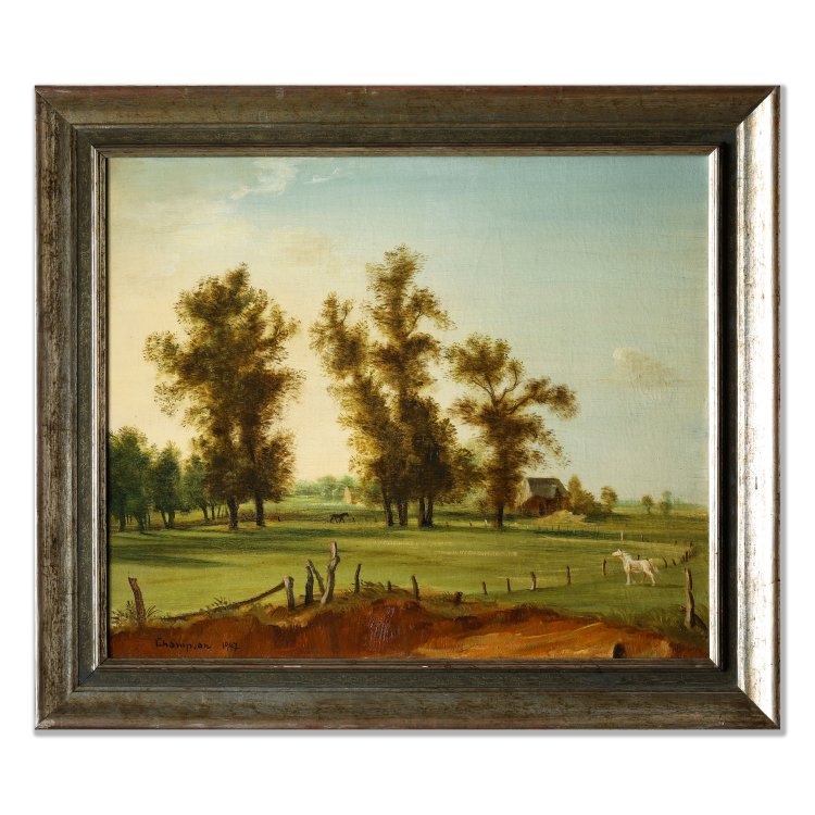 Bild 1 zu Objekt, Lower Rhine Landscape, 1947, Theo Champion, K-14 232