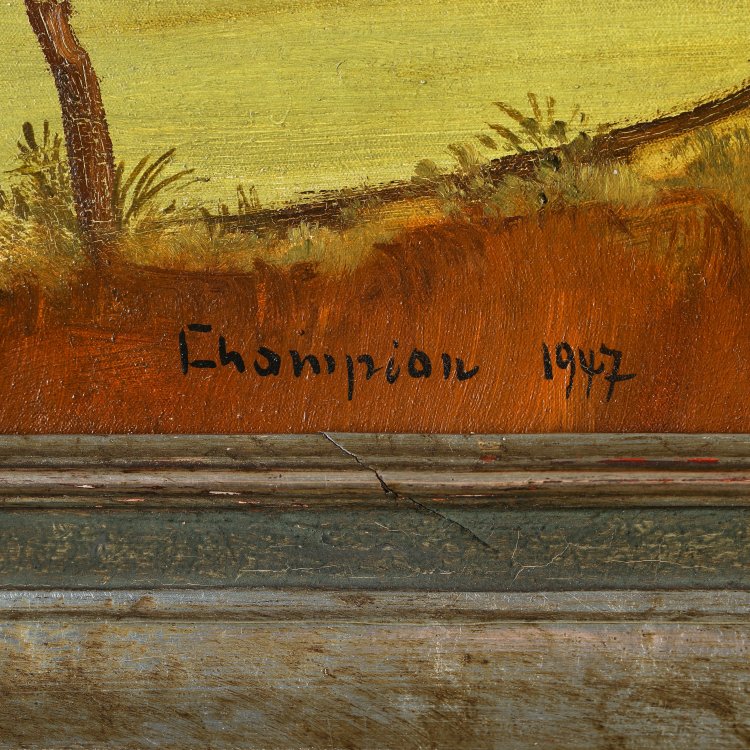 Bild 2 zu Objekt, Lower Rhine Landscape, 1947, Theo Champion, K-14 232