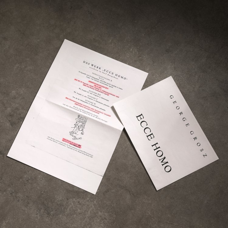 Bild 5 zu Objekt, Ach, knallige Welt, du seliges Abnormit&auml;tenkabinet, 1916, George Grosz, K-14 244