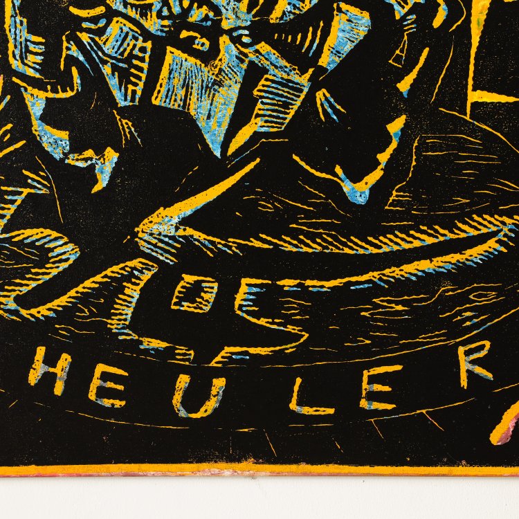 Bild 1 zu Objekt, Der Heuler, 1991, J&ouml;rg Immendorff, K-14 340