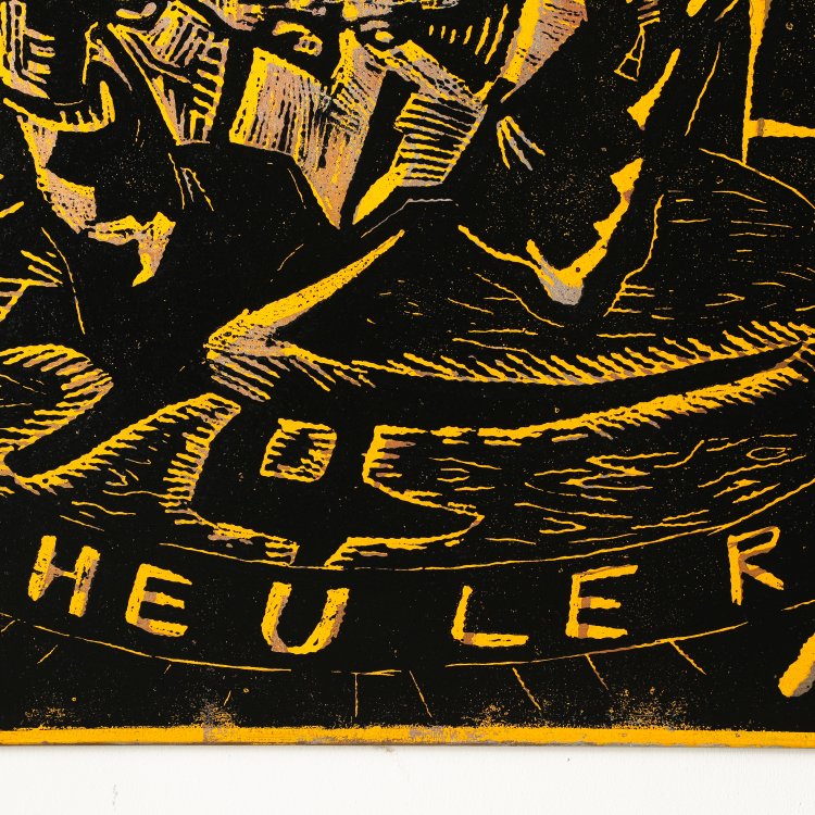 Bild 1 zu Objekt, Der Heuler, 1991, J&ouml;rg Immendorff, K-14 341