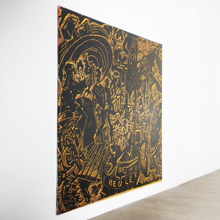 Bild 3 zu Objekt, Der Heuler, 1991, J&ouml;rg Immendorff, K-14 341