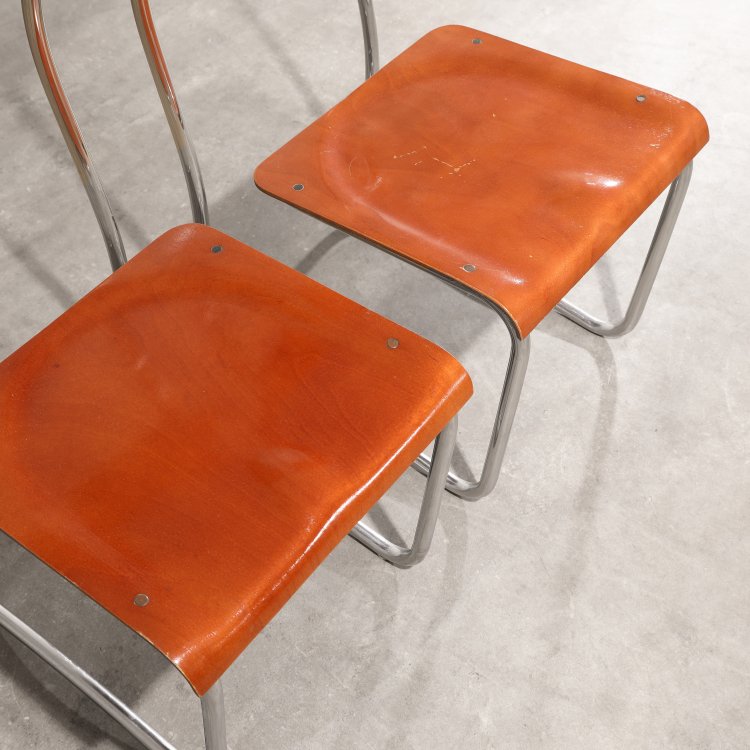 Bild 2 zu Objekt, 2 chairs model Larina, Giuseppe Terragni, Zanotta, K-14 572