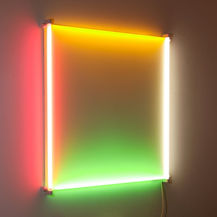 Bild 1 zu Objekt, Large light object / luminous object model Outline, Aldo van den Nieuwelaar, K-14 468