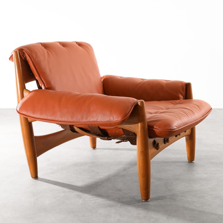 Bild 1 zu Objekt, Lounge Sessel Modell Sheriff + Ottomane, Sergio Rodrigues, ISA, K-14 473