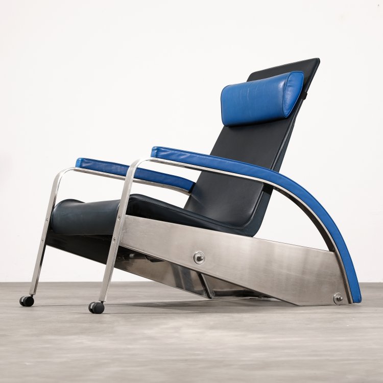 Hauptbild zu Objekt, Adjustable armchair model Fauteuil de Grand Repos, Jean Prouv&eacute;, TECTA, K-14 461