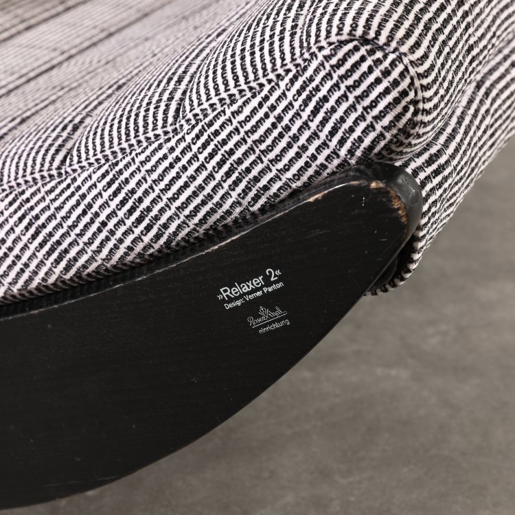 Bild 5 zu Objekt, Doppel Schaukelsessel / Bodenschaukel Modell Relaxer 2, Verner Panton, Rosenthal Einrichtung, K-14 537