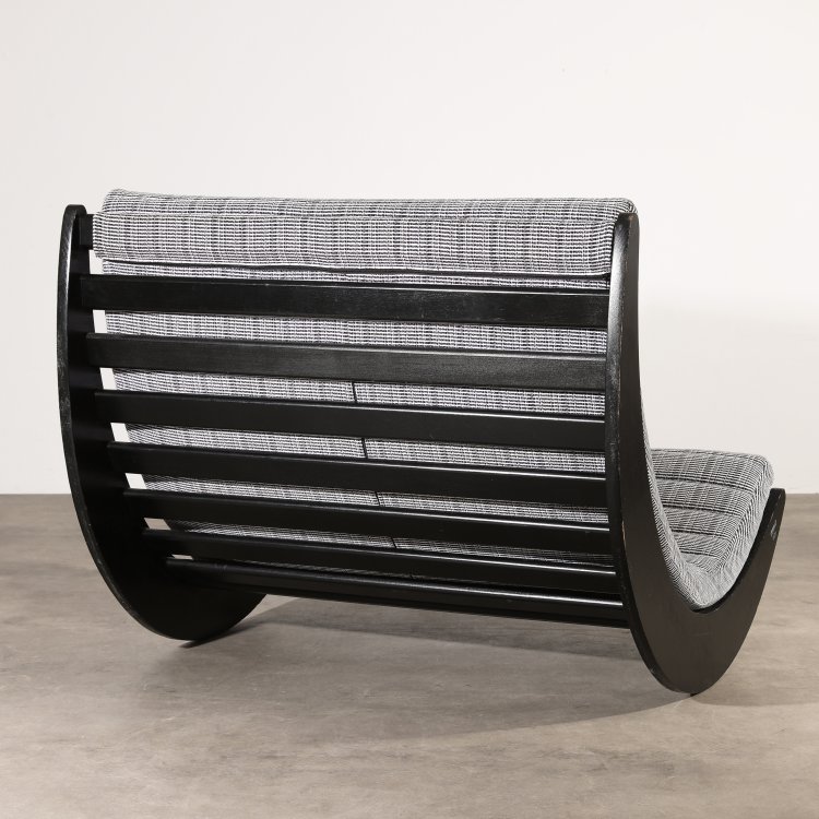 Bild 6 zu Objekt, Doppel Schaukelsessel / Bodenschaukel Modell Relaxer 2, Verner Panton, Rosenthal Einrichtung, K-14 537