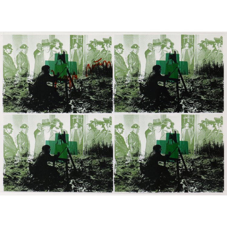 Hauptbild zu Objekt, Demokratie ist lustig, 1973, Joseph Beuys, K-14 286