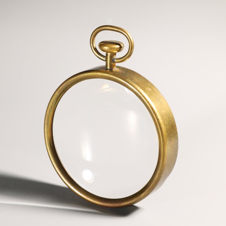Hauptbild zu Objekt, Magnifying glass in the shape of a pocket watch, Carl Aub&ouml;ck, Werkst&auml;tte Carl Aub&ouml;ck, K-14 429