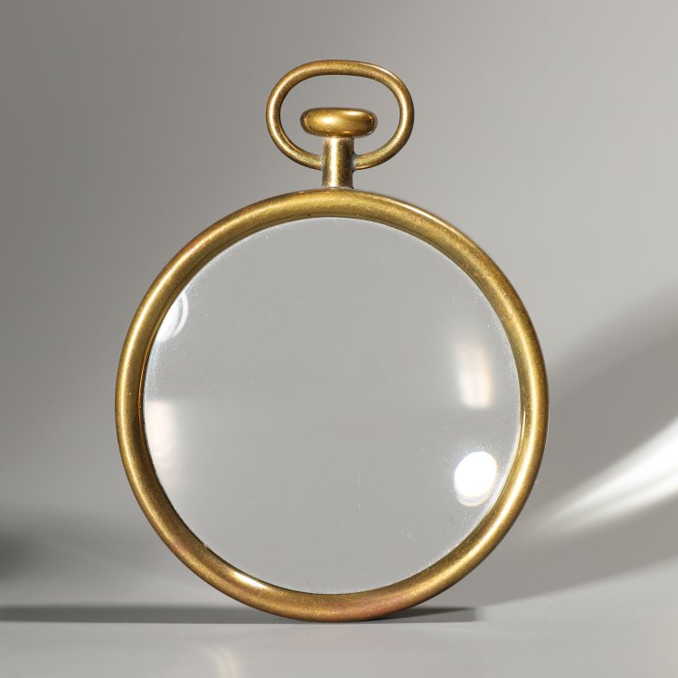Bild 1 zu Objekt, Magnifying glass in the shape of a pocket watch, Carl Aub&ouml;ck, Werkst&auml;tte Carl Aub&ouml;ck, K-14 429