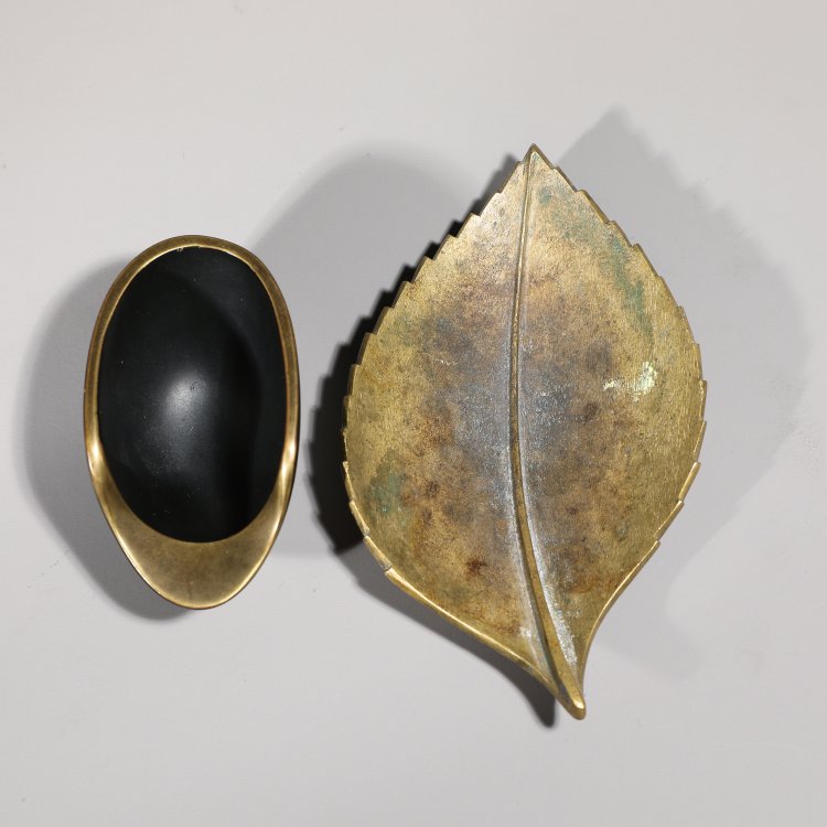 Bild 2 zu Objekt, leaf bowl 3646 + small ashtray 3597, Carl Aub&ouml;ck, Werkst&auml;tte Carl Aub&ouml;ck, K-14 428