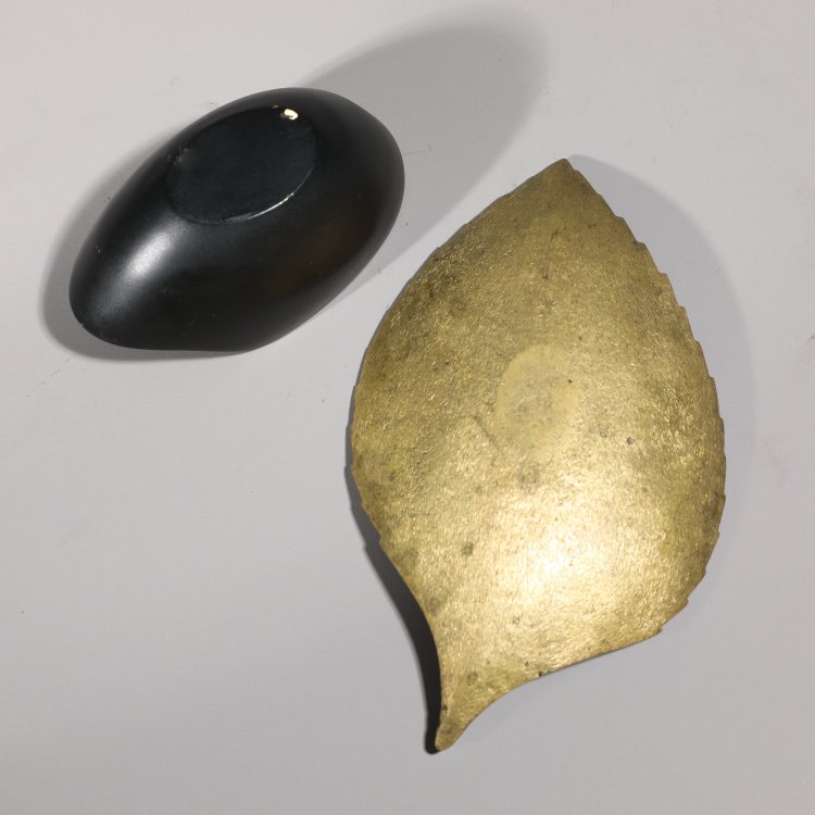 Bild 3 zu Objekt, leaf bowl 3646 + small ashtray 3597, Carl Aub&ouml;ck, Werkst&auml;tte Carl Aub&ouml;ck, K-14 428