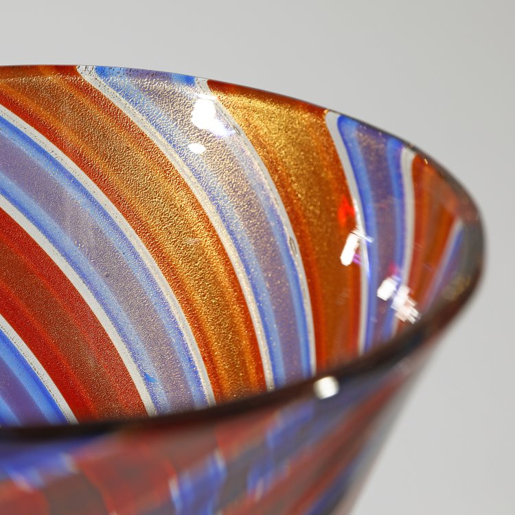 Bild 1 zu Objekt, Gro&szlig;e Vase Spira aurata, Ercole Barovier, Barovier & Toso, Murano, K-14 88