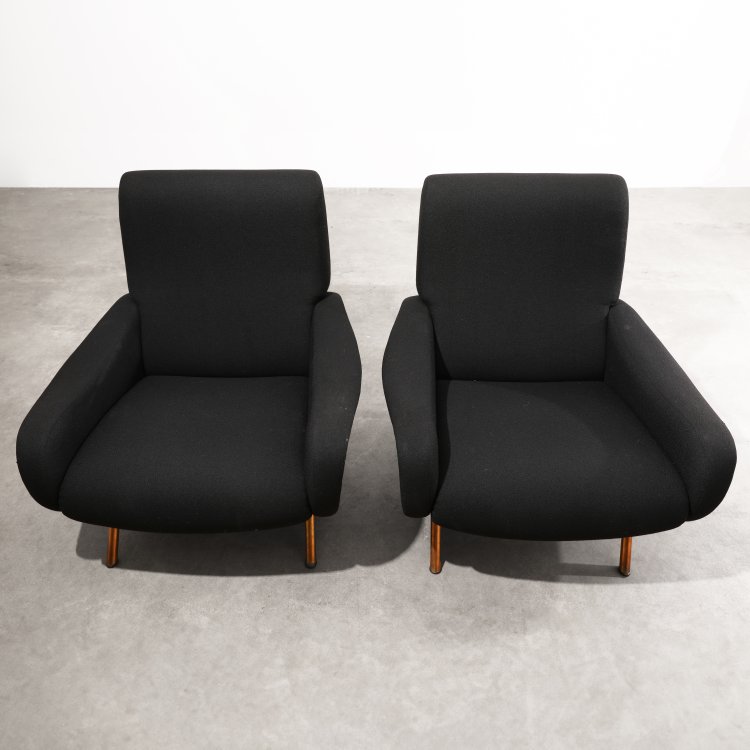 Bild 1 zu Objekt, 2 Lounge Sessel Modell Lady Chair, Marco Zanuso, Arflex, K-14 542