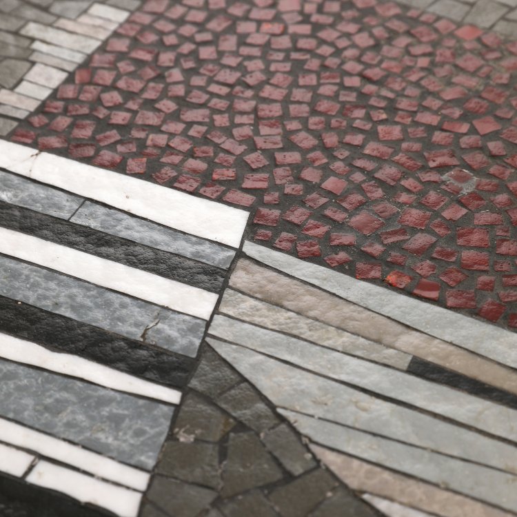 Bild 3 zu Objekt, Gro&szlig;er Mosaiktisch, Berthold M&uuml;ller-Oerlinghausen, M&uuml;ller-Oerlinghausen, K-14 395