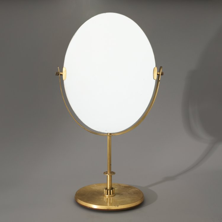 Hauptbild zu Objekt, Gro&szlig;er Tischspiegel wohl Schweden, K-14 498