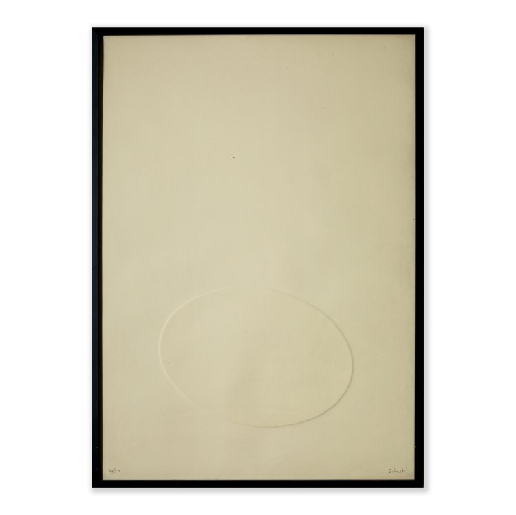 Bild 3 zu Objekt, Ohne Titel (ovali bianchi), Turi Simeti, K-14 370