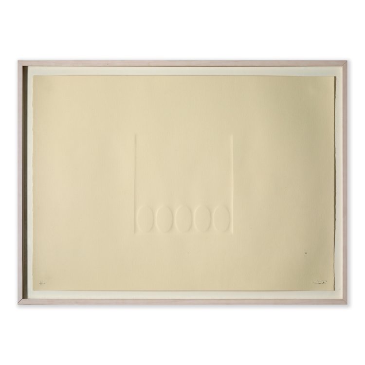 Bild 7 zu Objekt, Ohne Titel (ovali bianchi), Turi Simeti, K-14 370