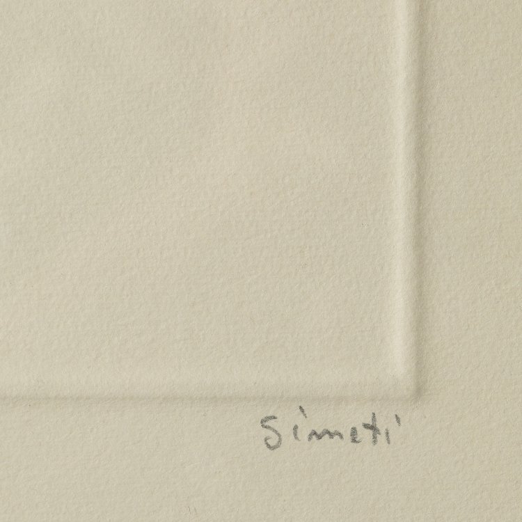 Bild 13 zu Objekt, Ohne Titel (ovali bianchi), Turi Simeti, K-14 370