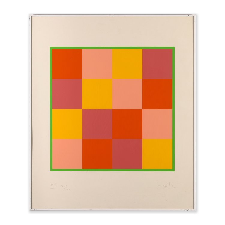 Bild 2 zu Objekt, 3 sheets, III / V / VIII ,11x4:4, 1970, Max Bill, K-14 313