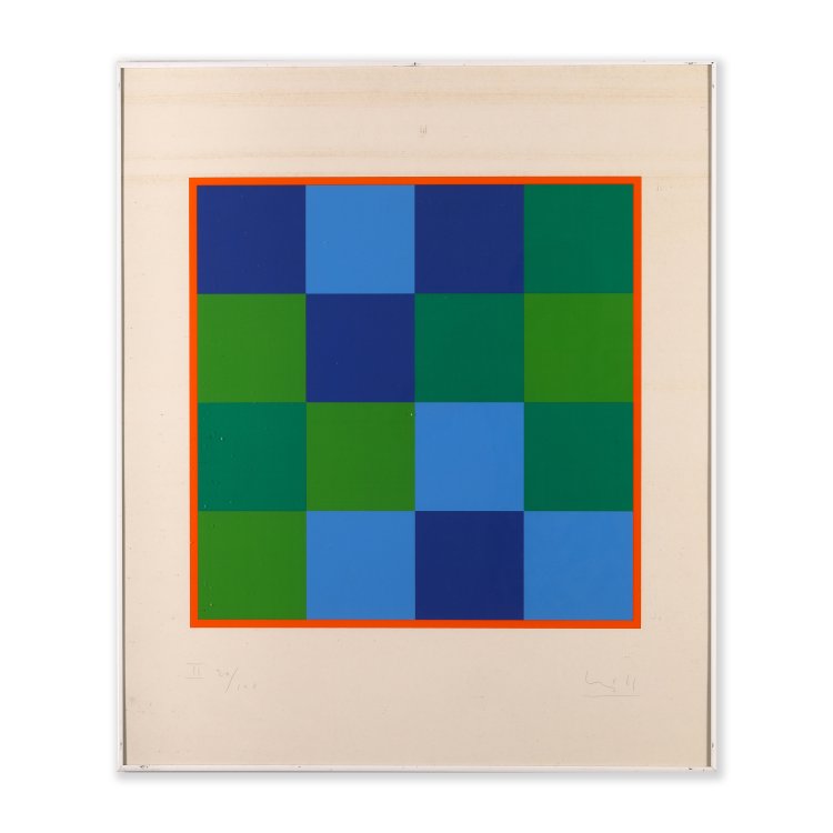 Bild 10 zu Objekt, 3 sheets, III / V / VIII ,11x4:4, 1970, Max Bill, K-14 313